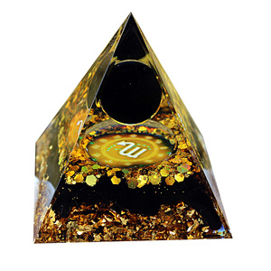 Pirámide de resina de cristal de Escorpio, decoración artística para el hogar, adorno de escritorio para oficina, regalo - Product Image 5