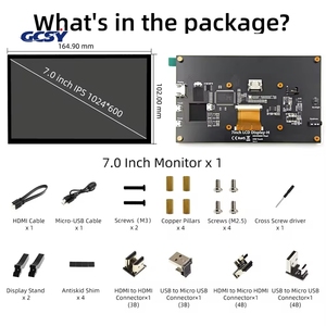 מסך מגע קיבולי מסוג IPS <span class=keywords><strong>LCD</strong></span> בגודל 7 אינץ' MPI7006-A ברזולוציית 1024*600 עבור <span class=keywords><strong>Raspberry</strong></span> <span class=keywords><strong>Pi</strong></span> 5/4/3/<span class=keywords><strong>2</strong></span>/1 - Product Image 6