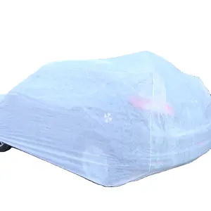 Wholesale retail white disposable car cover for ground