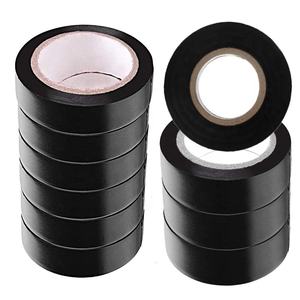 Chất lượng tốt Jumbo cuộn trong kho không thấm nước <span class=keywords><strong>Flex</strong></span> Vinyl dây màu đen khai thác điện áp cao Băng PVC cho cách điện - Product Image 3