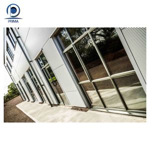 Prima Chất lượng cao tùy chỉnh kim loại nhôm Rèm tường nhà sản xuất 3D đục tường Panel tường ốp - Product Image 5