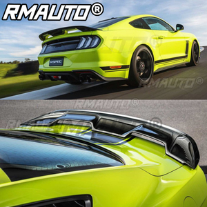 สปอยเลอร์หลังรถยนต์ RMAUTO GT500 สไตล์คาร์บอนไฟเบอร์แท้ สำหรับ Ford Mustang 2015-2021 ปีกสปอยเลอร์หลัง อะไหล่ตกแต่งภายนอก - Product Image 4