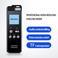 Mini enregistreur vocal numérique avec format MP3, connecteur USB, coque métallique, modèle T100