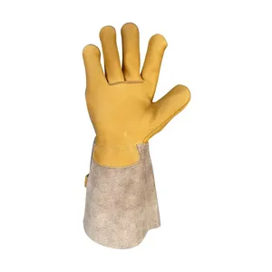 Guanto Juba - 204FSFR 6/XS per Lavori Forestali - Colore: Giallo / Marrone - Per la Conservazione Ambientale - Product Image 2