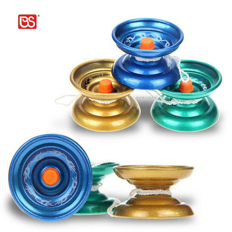 Классный алюминиевый дизайн BS, кольцо йойо Mijo, шарикоподшипник для детей, волшебная игрушка для жонглирования