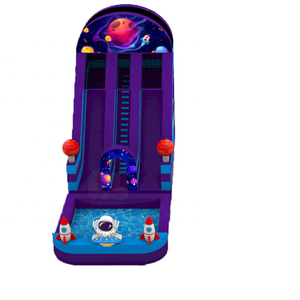 Parc aquatique gonflable commercial extérieur en PVC sur mesure, thème dessin animé, avec toboggan et aire de saut pour jardin, Moyen-Orient, <span class=keywords><strong>Robert</strong></span> - Product Image 4