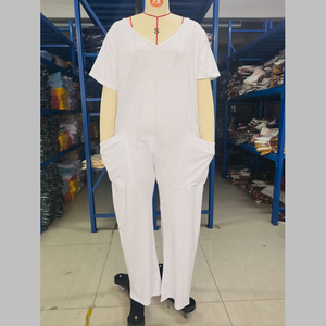 Kanal S-5XL einfarbig lässig Frauen Harem Jumps uit Europäische und amerikanische Street Fashion One Piece Baggy Jumps uits Plus Size