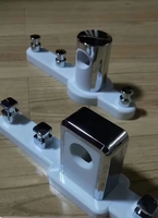 Support de Douche Télescopique IProSan pour Salle de Bain, Support Mural pour Tige de Douche et Pommeau de Douche