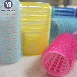 plastique de conception personnalisée de vente chaude crochet et boucle colorés rouleau de cheveux/<span class=keywords><strong>scotch</strong></span> <span class=keywords><strong>magique</strong></span>/bigoudi - Product Image 4