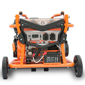 Générateur à essence BS2500-III 2kW 4 temps refroidi par air, 2.2kW <span class=keywords><strong>max</strong></span>, 212cc, avec chariot, poignée haute, réservoir de carburant 20L, usage domestique, certifié CE - Product Image 3