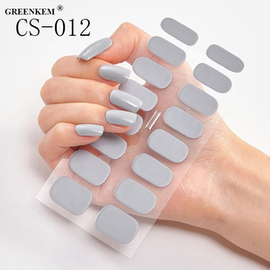 Cinta adhesiva <span class=keywords><strong>para</strong></span> manicura, pegatinas de esmalte de <span class=keywords><strong>uñas</strong></span>, papel de aluminio 2020, calcomanías de Color sólido puro, pegatinas lisas <span class=keywords><strong>para</strong></span> <span class=keywords><strong>uñas</strong></span> - Product Image 4