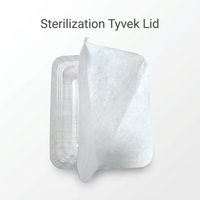 Barrière stérile haute performance en Tyvek pour machine d'emballage sous vide, scelleuse automatique de barquettes et boîte blister pour stérilisation au plasma