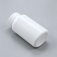 Flacon de pilules médical en HDPE de 250 ml avec bouchon à visser résistant aux enfants, emballage écologique pour comprimés, vitamines, soins de santé