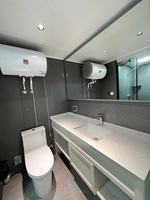 28 38 m² Hôtel de villégiature de luxe mobile Système intelligent Maison capsule spatiale avec salle de bain complète et 2 chambres