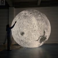 Planètes gonflables géantes illuminées : Jupiter, Terre, Lune, Mars, Soleil, Vénus, Mercure, Saturne, Uranus, Neptune, sphère gonflable