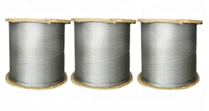 سلك فولاذي مجلفن <span class=keywords><strong>1</strong></span>*19 لسلك القابض <span class=keywords><strong>1</strong></span>.8 مم - Product Image 3