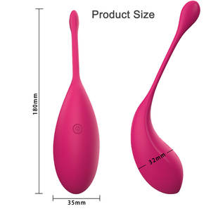 Heißer Verkauf 10M Drahtlose Fernbedienung Tragbarer <span class=keywords><strong>Vibrator</strong></span> mit 12 Vibrationsfrequenzen – Sexspielzeug für Frauen, Jumping Egg - Product Image 6
