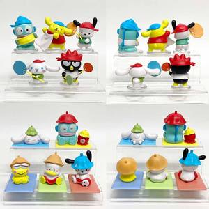 Kulomi all'ingrosso di alta qualità Sanrioed cartone animato simpatico pinguino Pochacco prendiamo una <span class=keywords><strong>serie</strong></span> di Sauna <span class=keywords><strong>figure</strong></span> d'azione giocattolo alla moda - Product Image 1