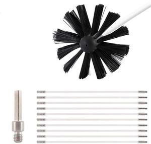 Brosses métalliques <span class=keywords><strong>de</strong></span> balayage <span class=keywords><strong>de</strong></span> <span class=keywords><strong>cheminée</strong></span> 8 "X 8" brosses métalliques carrées <span class=keywords><strong>de</strong></span> balayage <span class=keywords><strong>de</strong></span> <span class=keywords><strong>cheminée</strong></span> 8 "X 8" brosse cylindrique <span class=keywords><strong>de</strong></span> <span class=keywords><strong>cheminée</strong></span> - Product Image 1