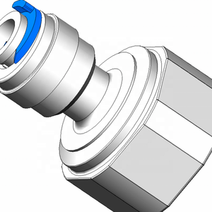 SAIERSensor 1/4 "Hall etkisi su akış ölçer hızlı boru konnektörü G1/<span class=keywords><strong>2</strong></span> akış sensörleri plastik boru tesisat - Product Image 1