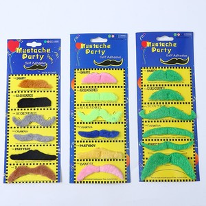 ร้อนตลกปลอมเคราเทียมสีดำหนวดอุปกรณ์เครื่องแต่งกายคอสเพลย์สำหรับขาย - Product Image 3