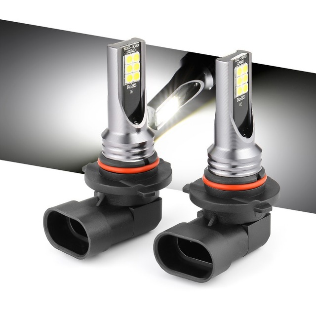 Factory Direct Sales 9005 Hb3 9006 Hb4 12SMD 110W LED Fog Lights for Car Headlight DC12V-24V
