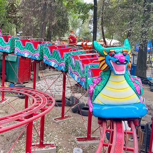Manèges de parc d'attractions de haute qualité et palpitants : Train sur mini-tracks Caterpillar et Montagnes russes Wacky Worm à vendre - Product Image 5