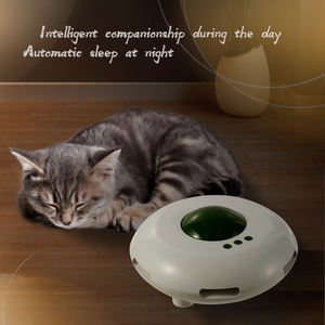 Feather Butterfly Interactive Automatische 3-in-1 elektrische USB wiederauf ladbare Teaser Toy Cat Übungs spielzeug - Product Image 2