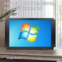 New 10-Inch 10-Point Touch Screen Display Monitor Aspect Ratio USB VGA DVI for Interactive Flat Panel Conference Machine