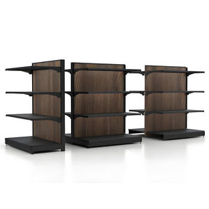 أرفف سلكية حديدية عالية السعة مزدوجة الجوانب للخدمة الشاقة لسوق النبيذ وسوبر ماركت بقالة - Product Image 4