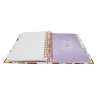 Journal en spirale personnalisé couverture rigide daté non daté planificateurs Agenda organisateur cahier Journal planificateur impression