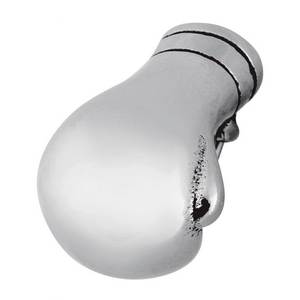 Pendentif fin en acier 25x17 mm, breloque élégante et durable pour collier, accessoire de mode - Product Image 3