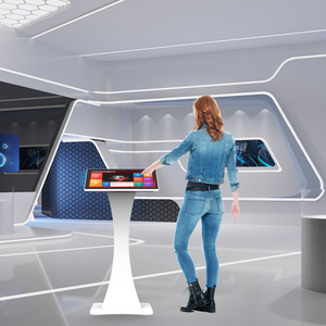 หน้าจอสัมผัสแบบตั้งพื้นอัจฉริยะสำหรับข้อมูลดิจิทัล ขนาด 21.5 นิ้ว พร้อมระบบสัมผัสแบบ Capacitive - Product Image 6