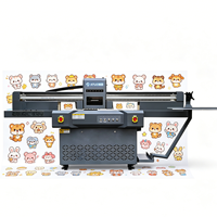 Impresora UV Plana Digital de Inyección de Tinta ATUE 1313 Tamaño A1 Multicolor para Etiquetas de Golf/Tazas/Botellas, Metal, Cuero, Madera, Diseños Personalizados