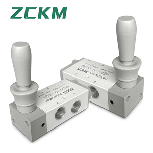 4h310-08 5/2 AirTAC tay hoạt động điều khiển hướng van khí nén tay kéo đòn bẩy Van điều khiển - Product Image 5