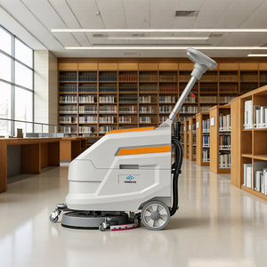 HANGCHA High Efficiency Foldable Handle <b>Walk</b> Behind Floor <b>Machine</b> With CE Certified for Commercial Use High Ef - Product Image 5