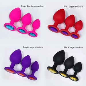 Plug Anal Anal en Silicone Plaqué Unisexe Produit de Sexe Lisse pour Adultes 10 Vitesses pour Couples Individuels-Boutique pour Hommes <span class=keywords><strong>Femmes</strong></span> - Product Image 2