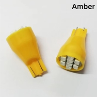 T15 # Lampe clignotante LED 906 Wedge Base 3528 8SMD 12V AC/DC pour machine de jeu de flipper