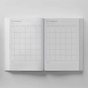 <span class=keywords><strong>Agenda</strong></span> Personalizada Premium A5 B5, Cuaderno Planificador con Logotipo Personalizado, Diario Académico para Hombres, Mujeres, Estudiantes - Product Image 3