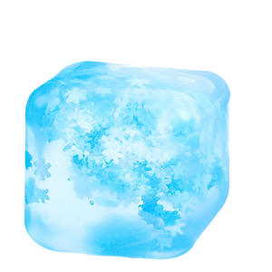 Забавные блестящие синие кубики льда: сенсорные игрушки-антистресс, светящиеся сжимаемые игрушки-фиджеты, мячики-антистресс для детей - Product Image 5