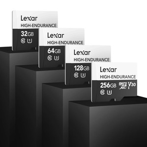 Tarjeta Micro <span class=keywords><strong>SD</strong></span> <span class=keywords><strong>Lexar</strong></span> Original de Alta Resistencia de <span class=keywords><strong>32GB</strong></span> 64GB 128GB, 100MB/s para Grabadora de Video y Monitoreo - Product Image 4