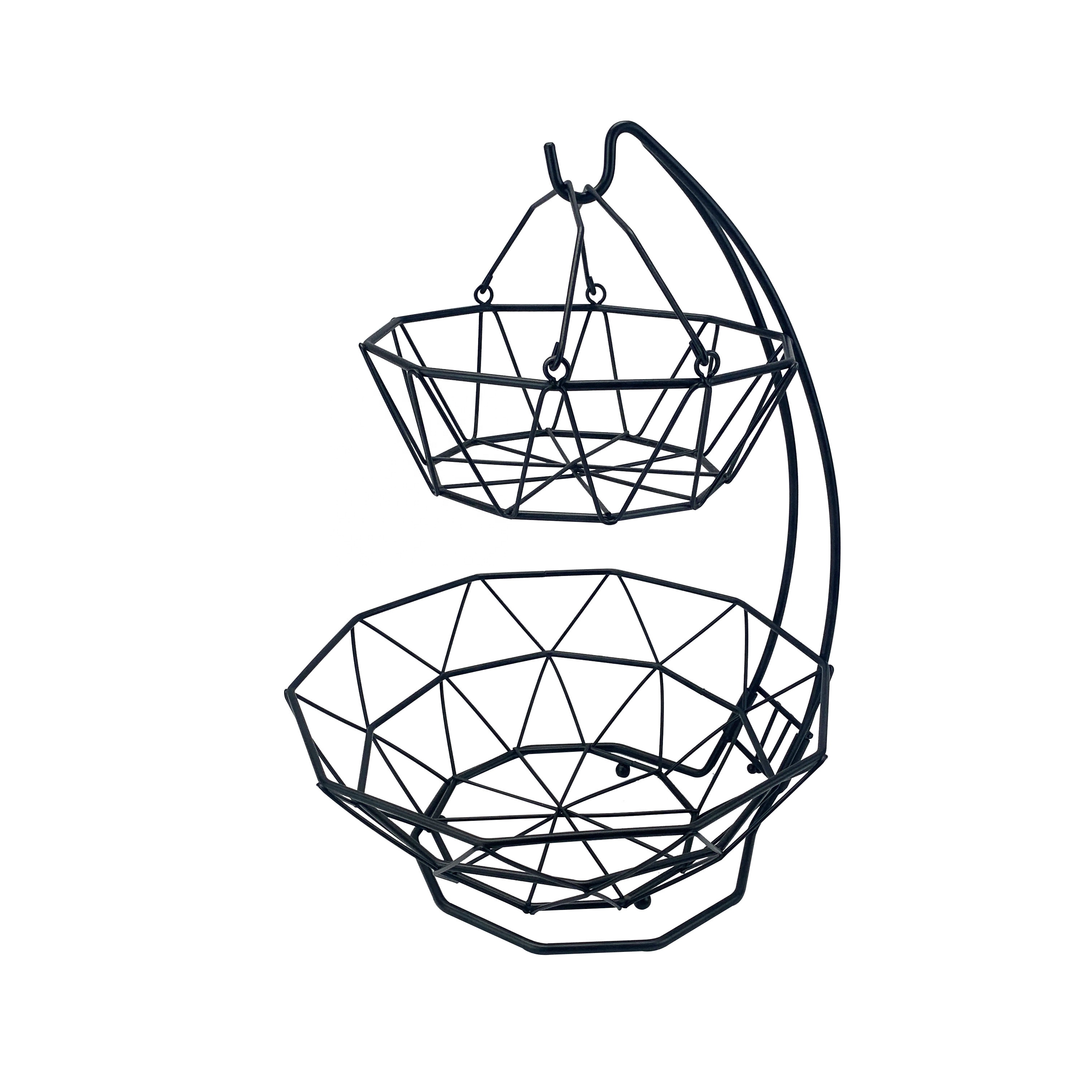 Корзина для фруктов, чаша с вешалкой для бананового дерева, хранилище для фруктов