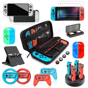 <span class=keywords><strong>Switch</strong></span> Game Accessories Grip Volante Estuche de transporte Sport Family Bundle Kits para <span class=keywords><strong>Nintendo</strong></span> <span class=keywords><strong>Switch</strong></span> <span class=keywords><strong>OLED</strong></span> - Product Image 1
