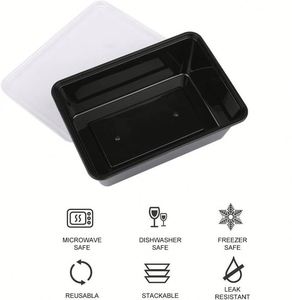 Contenants rectangulaires personnalisés avec logo pour cafés et charcuteries - Product Image 2