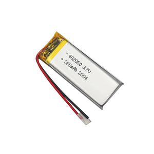 402050 Lipoバッテリー3.7V 380mAh充電式リチウムポリマーバッテリーAkku - Product Image 2