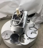 Máquina Cortadora de Verduras Automática Pequeña Comercial, Cortadora de Verduras para Zanahorias, Repollo, Patatas, Pepinos y Cebollas