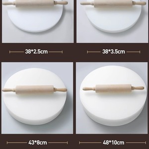 Round Pe Plastic Cutting Board Thickened Antibacterial Non Slip For Chopping Vegetables And Bones - Product Image 5