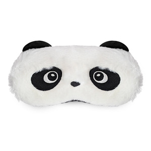 Cute Plush <strong>Panda</strong> Shape Sleep <strong>Mask</strong> with Hot Cold Gel Pack, Adjustable Velcro for Relieve Eye Strain, Ideal Gift for Women Men - Product Image 4