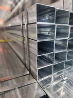 Tubo de Acero Cuadrado y Rectangular Galvanizado en Caliente ASTM RELIANCE, Tubo Cuadrado MS para Aplicaciones Estructurales
