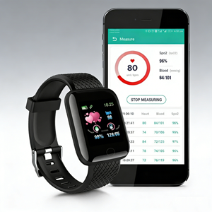 Wholesale 116s Smart Watch Fitness Tracker with <strong>Blood</strong> <strong>Pressure</strong> <strong>Monitoring</strong> TFT Display Android Operated <strong>Wrist</strong> Band Bracelet - Product Image 5